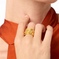 Coin Crest Ring