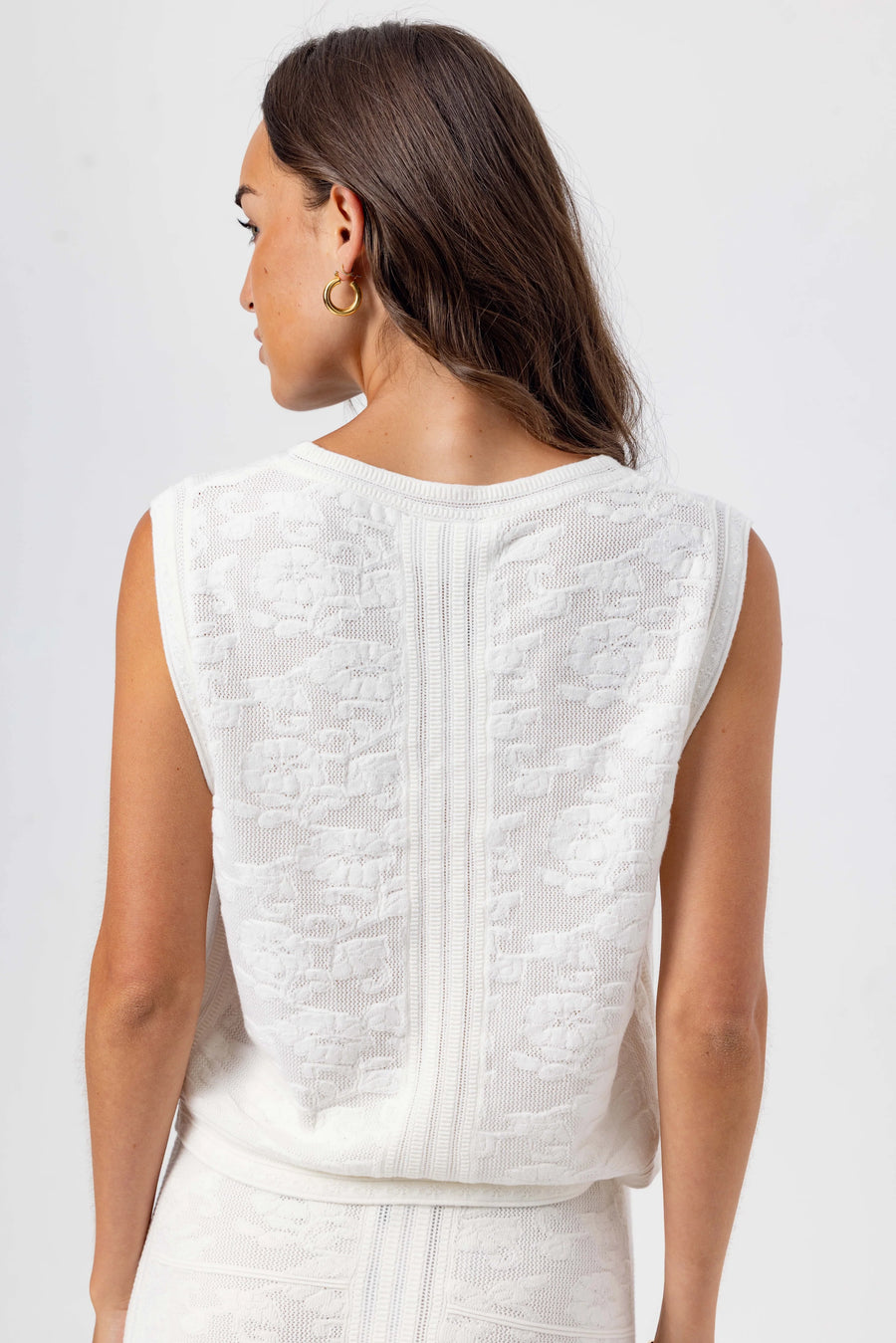 Clover Sweater Vest Top