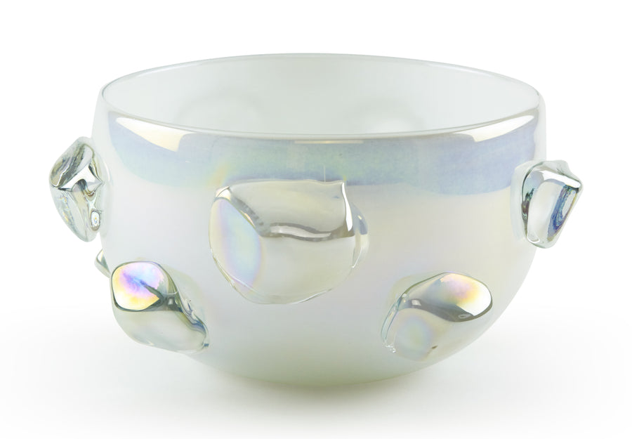 Ice Design Glass Bowl