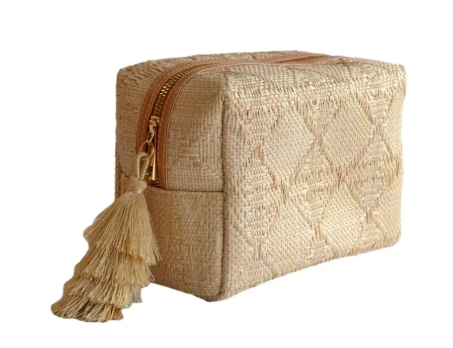 Luxe Bali Straw Everything Bag