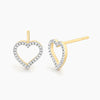 Take Heart Stud Earrings