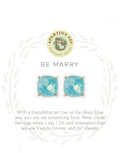 Sea La Vie Stud Earrings