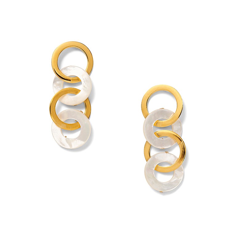 Triple Ring Earring