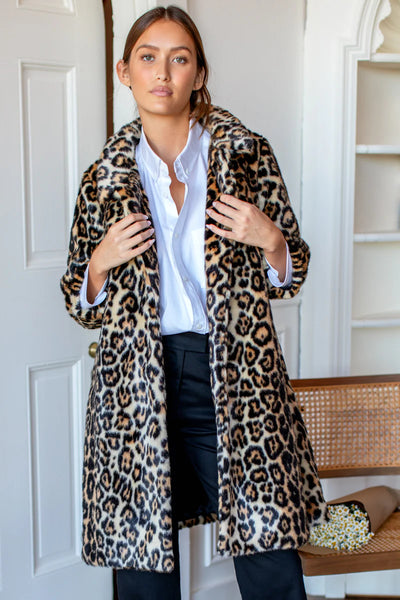 ジャケット・アウター 00s far coat leopard 00s archive fur jacket leopard vicefairy - メルカリ