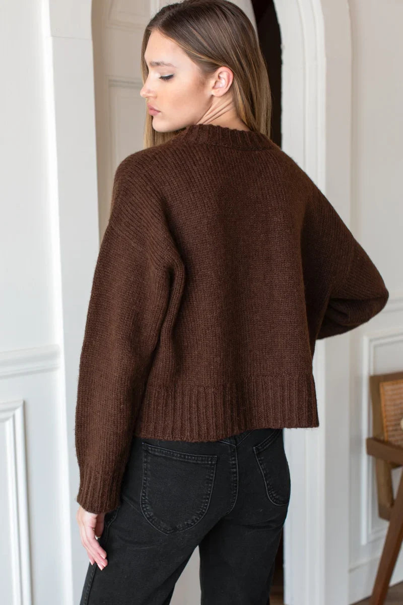 Cozy Sweater - Cocoa