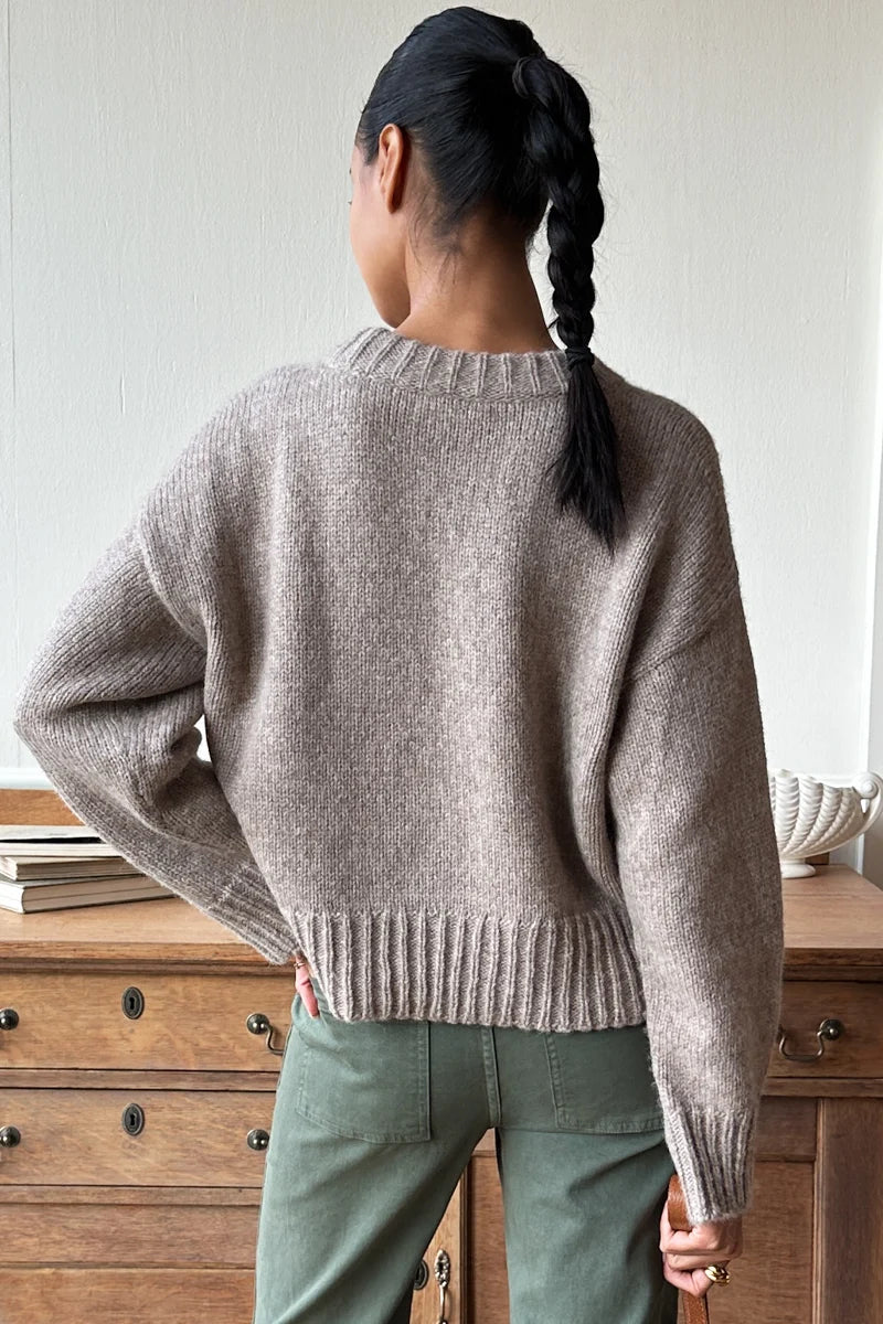 Cozy Sweater - Fog Grey Melange