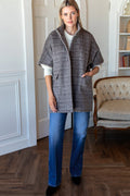 Layering Jacket - Stewart Plaid Chestnut