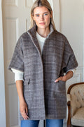 Layering Jacket - Stewart Plaid Chestnut