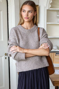 Cozy Sweater - Fog Grey Melange