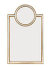 Ellen Silver and Gold Mirror