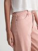 Billie Low Slung Straight Leg - Sulfur Sparkling Rose