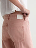 Billie Low Slung Straight Leg - Sulfur Sparkling Rose