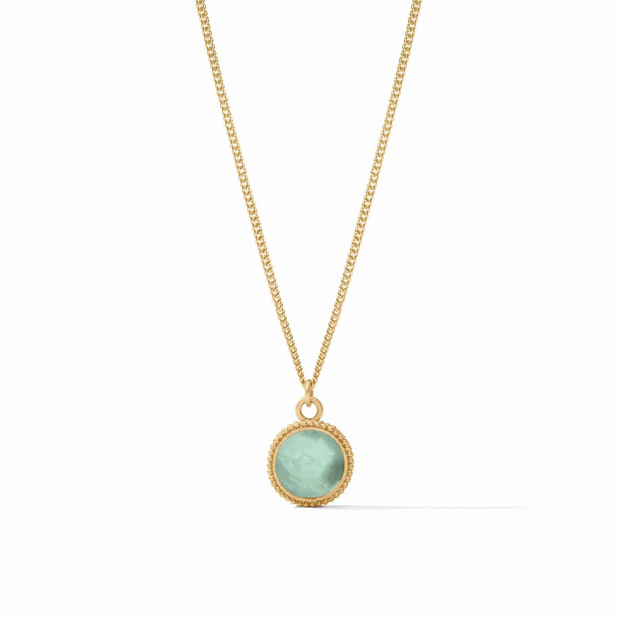 Fleur de Lis Solitaire Necklace