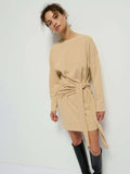 Gloria Wrap Front Dress