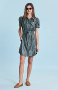 Veronica Vegan Leather Dress