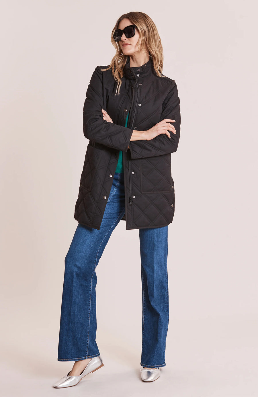 Tilda Quilted Car Coat One Fish Two Fish