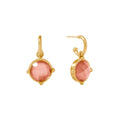 Honeybee Hoop & Charm Earring