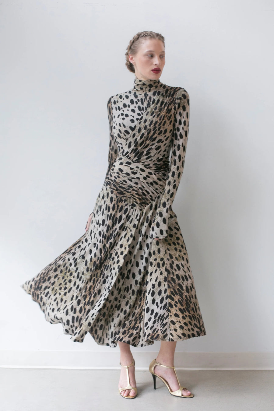 Draped Turtle Dress