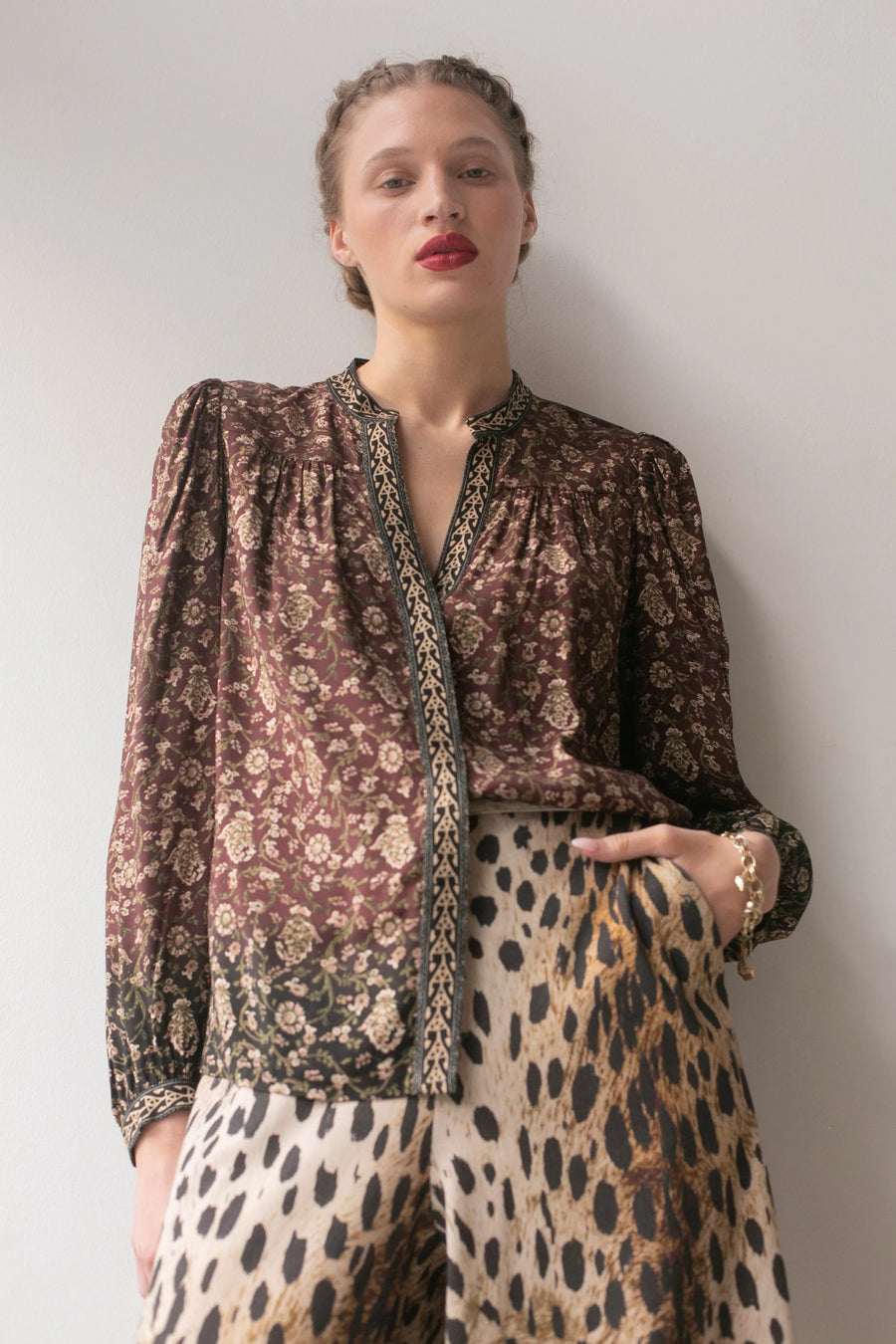 Henley Blouse