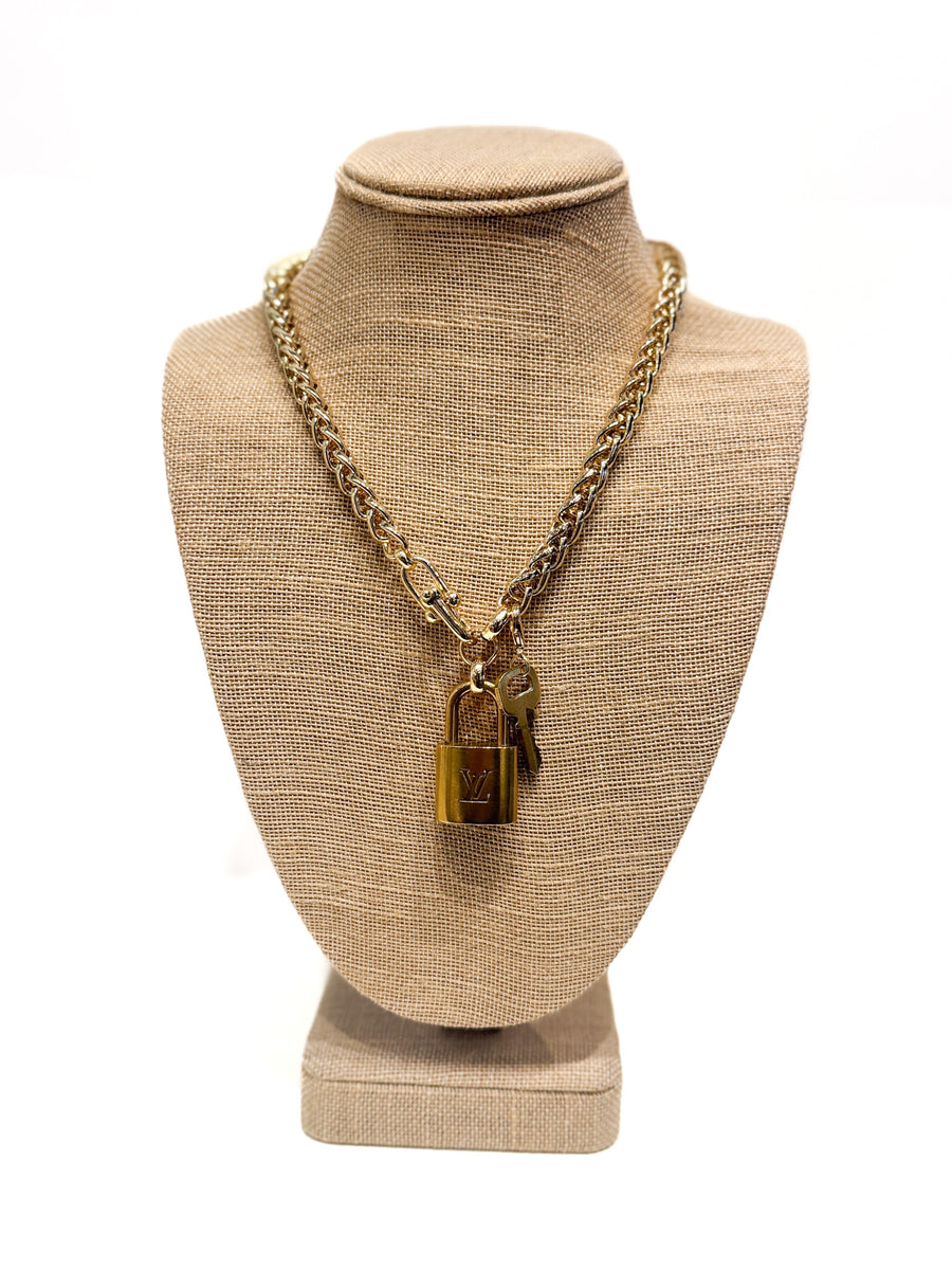 Wheat Lock Necklace