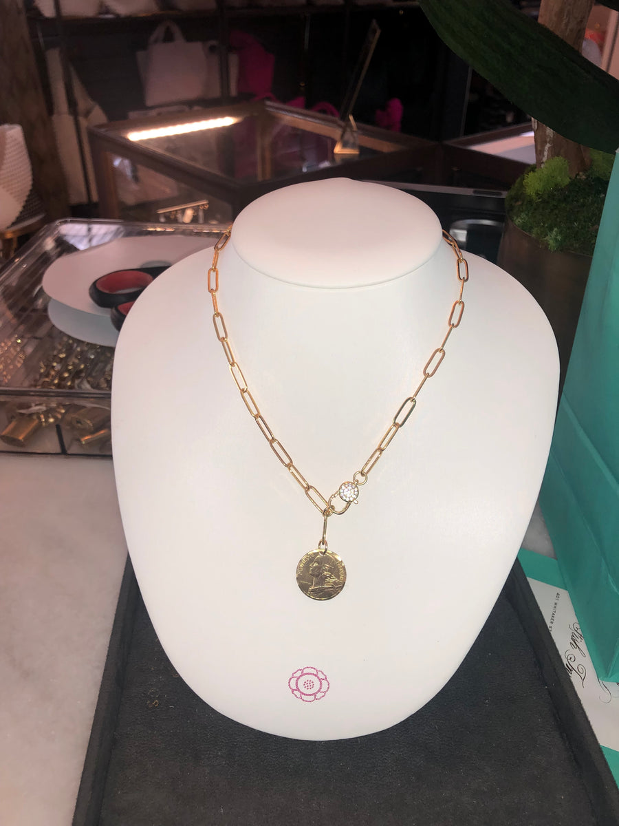 Petite Coin Franc Necklace