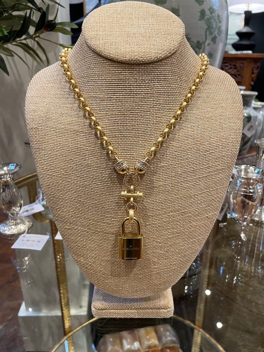 Crucible Lock Necklace