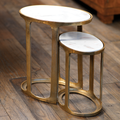 S/2 Nikki Oval Nesting Table