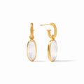 Ivy Hoop & Charm Earring