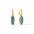 Ivy Hoop & Charm Earring