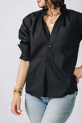 Quarantina Top Ruffle Collar
