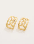 Trellis Earrings Gold