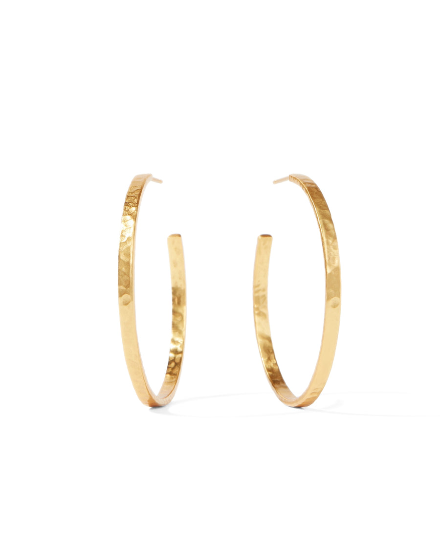 Crescent Hoop Earrings