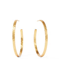 Crescent Hoop Earrings