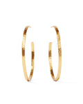 Crescent Hoop Earrings