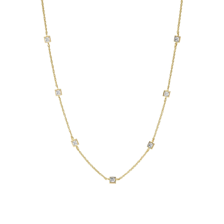 Jolie Delicate Station Necklace