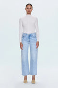 Lexi Mid Rise Bowed Straight - Stellar Vintage
