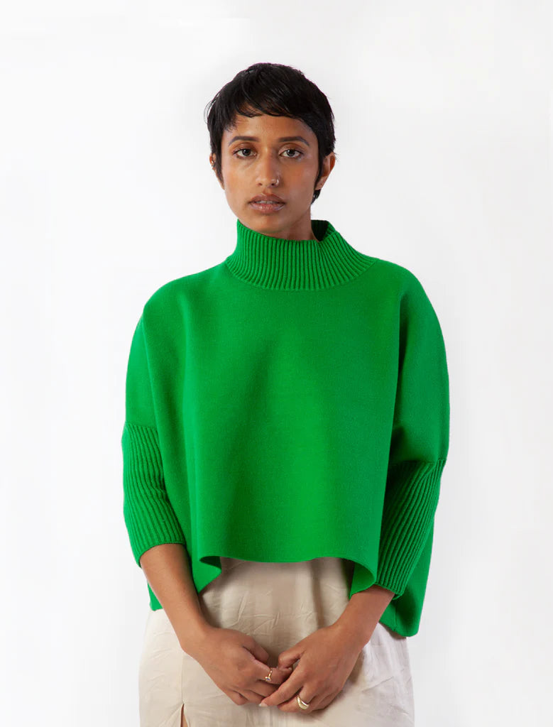 Zara clearance neon sweater