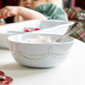 Berry & Thread Melamine Cereal/Ice Cream Bowl - Whitewash