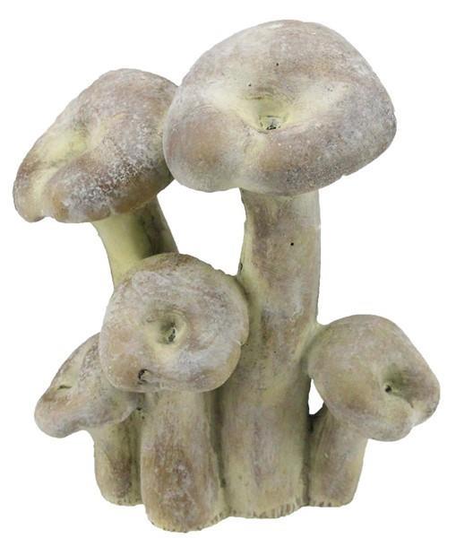 Cement Mushroom - Cluster of 3