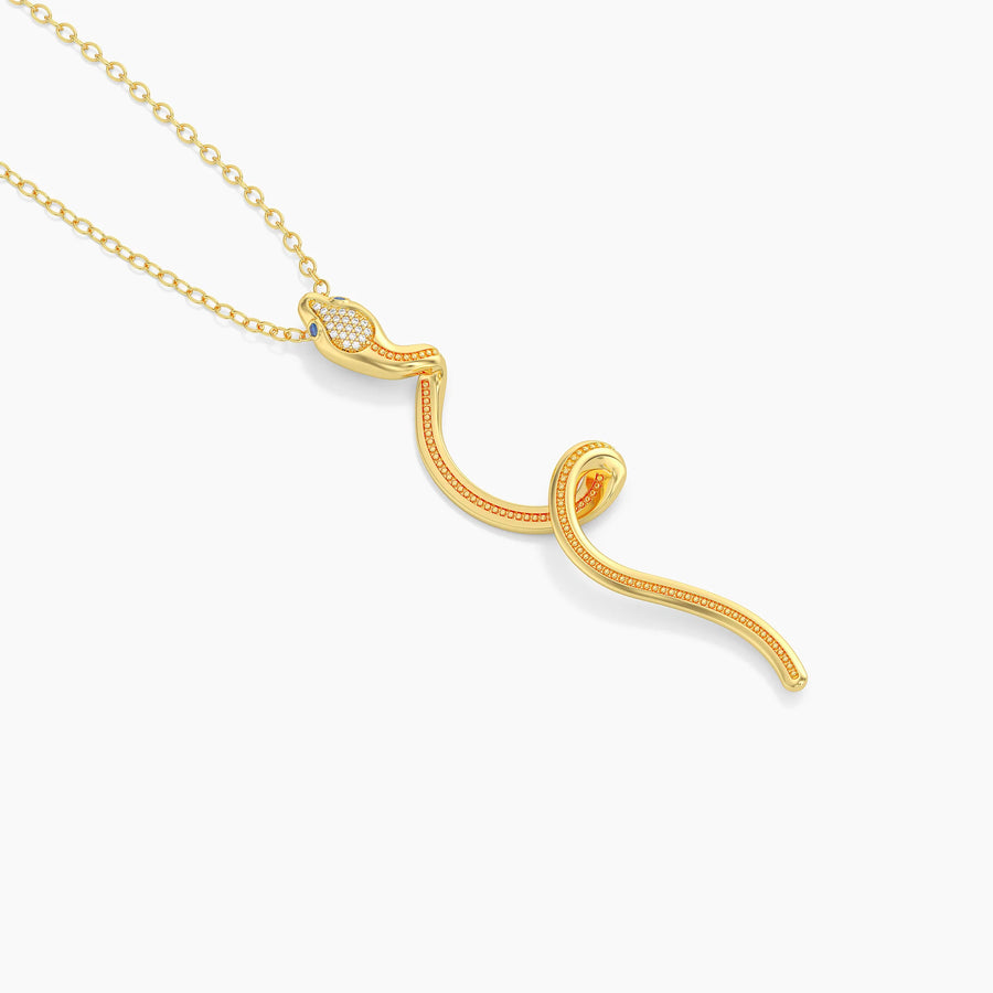 Serpent Pendant Necklace