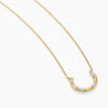 Lucky Horseshoe Pendant Necklace