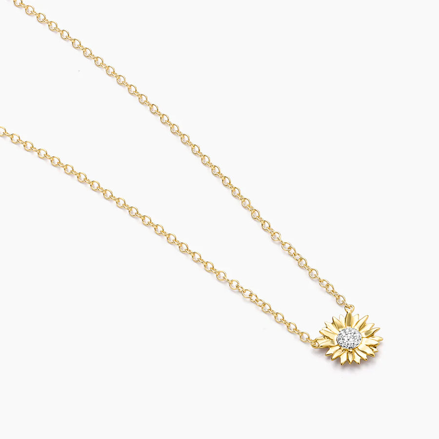 Sunflower Pendant Necklace