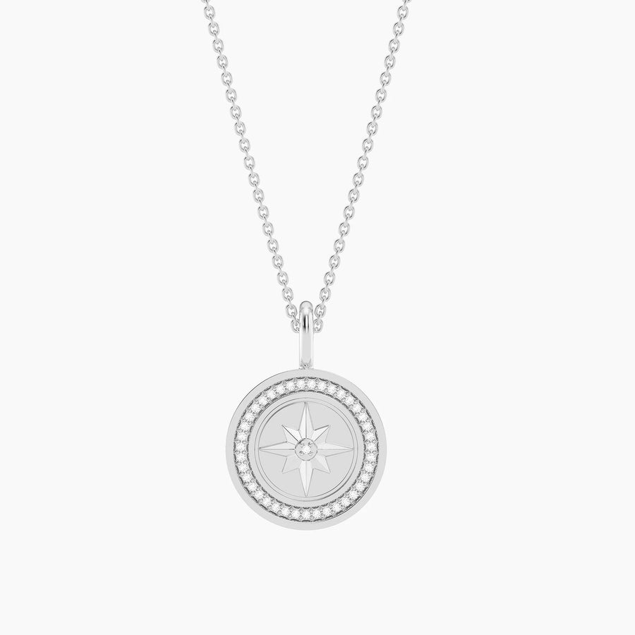 Your Own Path Compass Pendant Necklace