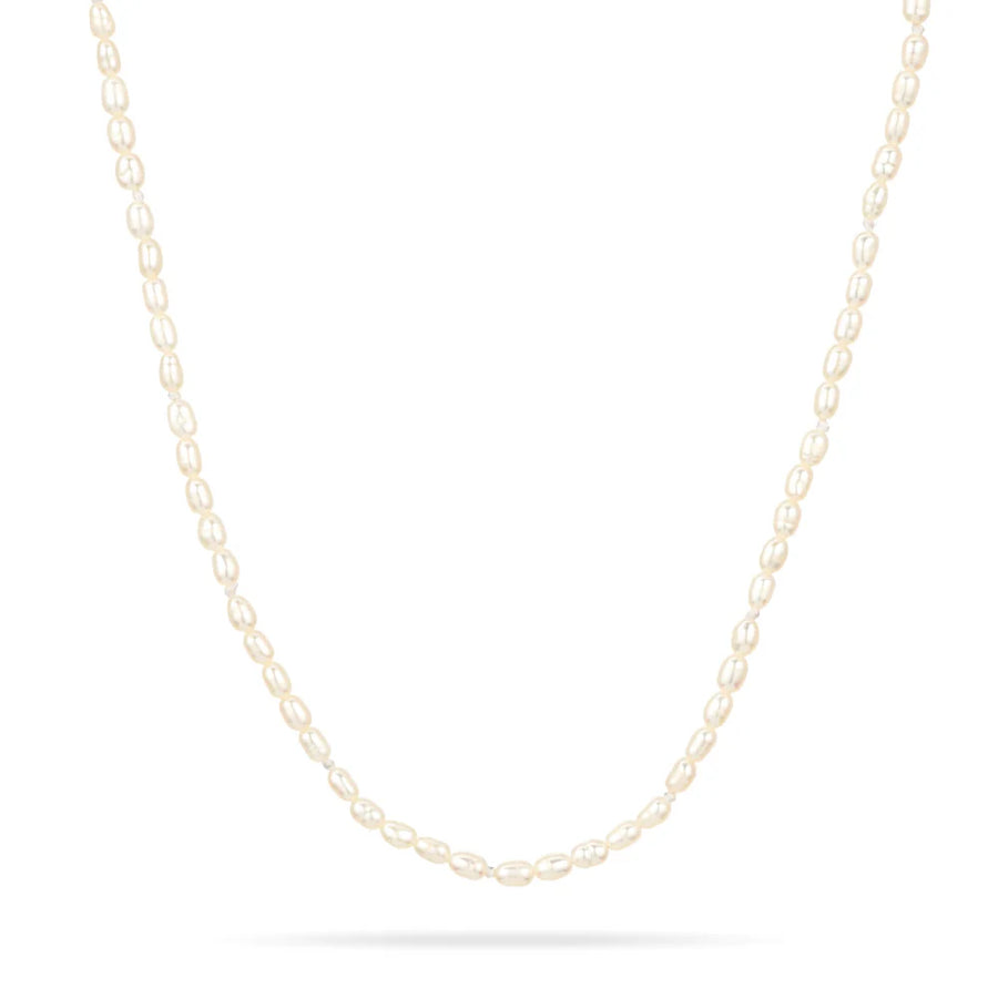 Tiny Seed Pearl Necklace