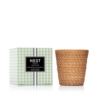 Rattan Classic Candle