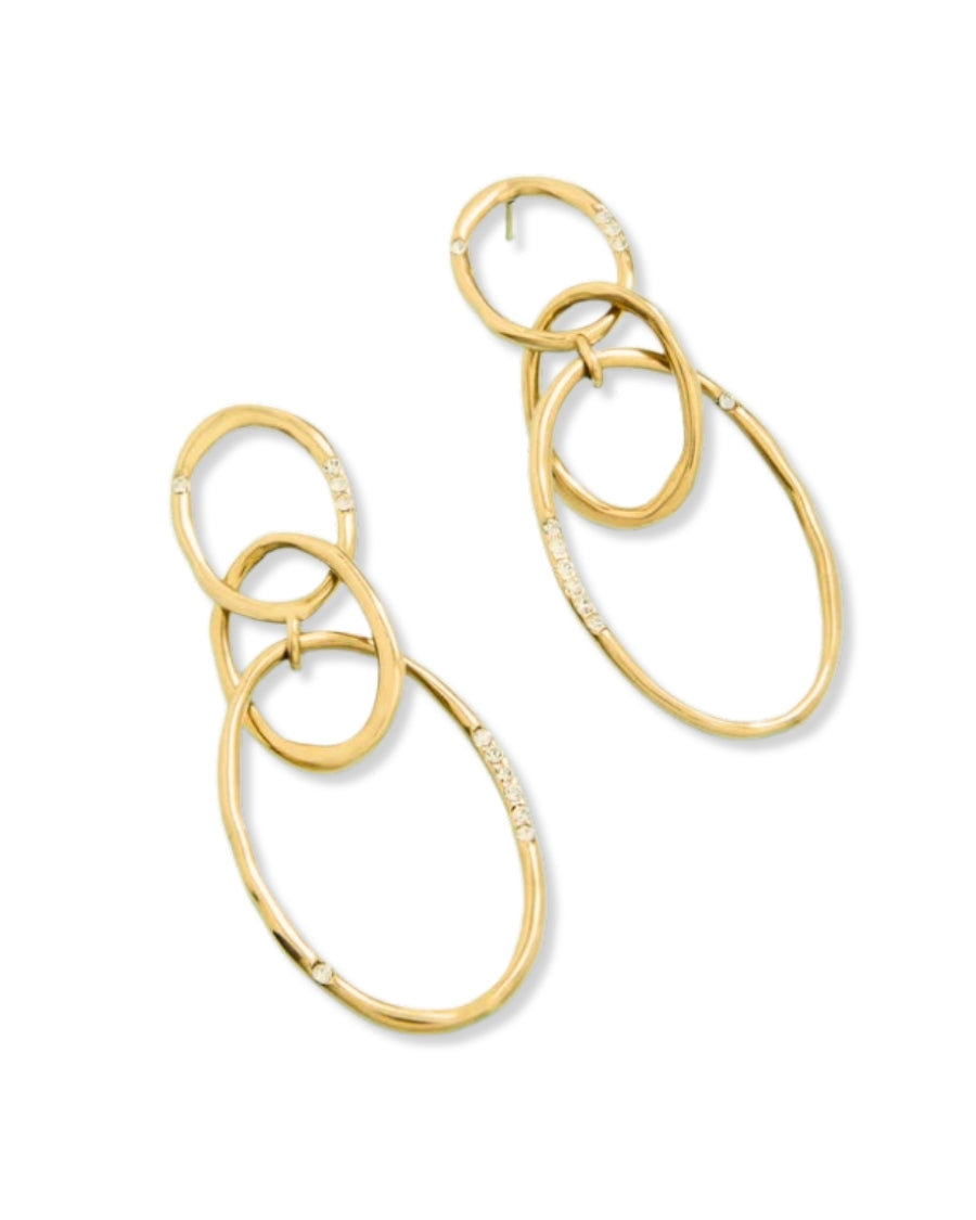 Okatie Earrings Crystal