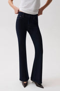 Kinsley Mid Rise Ultra Flare - Night Flight
