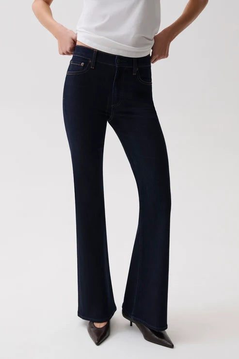 Kinsley Mid Rise Ultra Flare - Night Flight