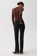 Evie High Rise Slim Bootcut - Jetset