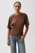 Veronica Kimono Fitted Sleeve Tee - Lindt